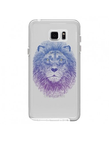 Coque Lion Animal Transparente pour Samsung Galaxy Note 5 - Rachel Caldwell