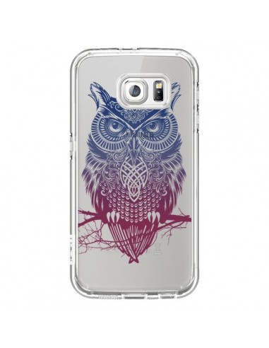 Coque Hibou Chouette Owl Transparente pour Samsung Galaxy S6 - Rachel Caldwell