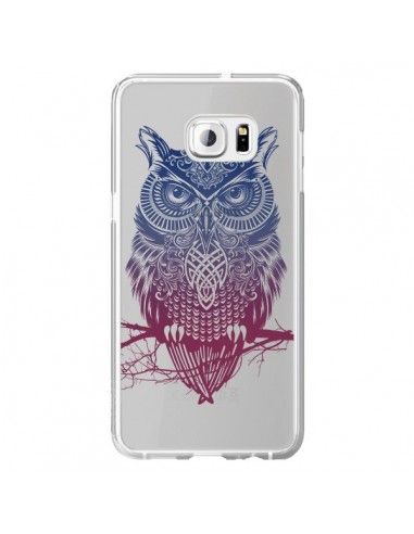 Coque Hibou Chouette Owl Transparente pour Samsung Galaxy S6 Edge Plus - Rachel Caldwell