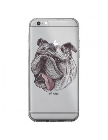 Coque iPhone 6 Plus et 6S Plus Chien Bulldog Dog Transparente - Rachel Caldwell
