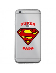 Coque iPhone 6 Plus et 6S Plus Super Papa Transparente -...
