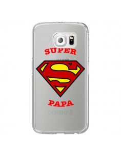 Coque Super Papa Transparente pour Samsung Galaxy S6 Edge...