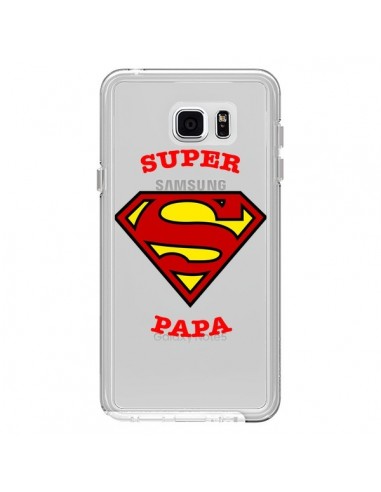 Coque Super Papa Transparente pour Samsung Galaxy Note 5 - Laetitia