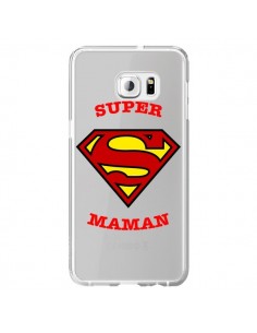 Coque Super Maman Transparente pour Samsung Galaxy S6...