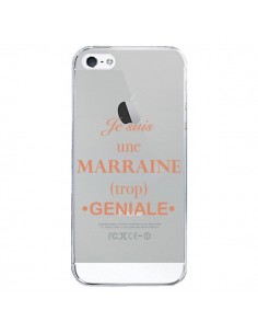 Coque iPhone 5/5S et SE Je suis une marraine trop géniale...