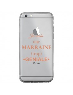 Coque iPhone 6 Plus et 6S Plus Je suis une marraine trop...