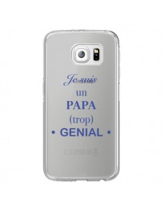 Coque Je suis un papa trop génial Transparente pour...