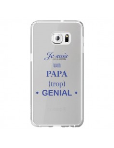 Coque Je suis un papa trop génial Transparente pour...