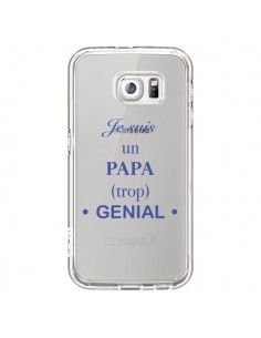 Coque Je suis un papa trop génial Transparente pour...