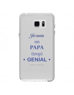 Coque Je suis un papa trop génial Transparente pour...