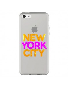 Coque iPhone 5C New York City NYC Orange Rose...