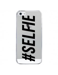 Coque iPhone 5/5S et SE Hashtag Selfie Transparente -...