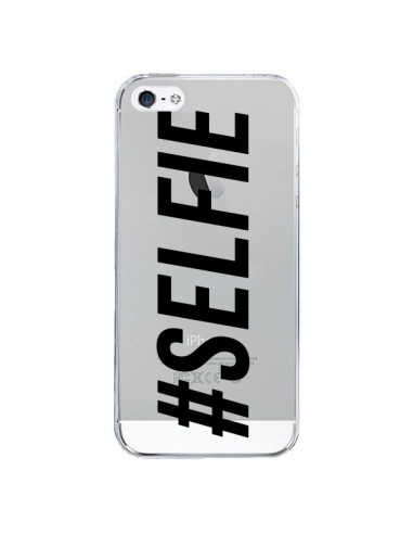 Coque iPhone 5/5S et SE Hashtag Selfie Transparente - Jonathan Perez