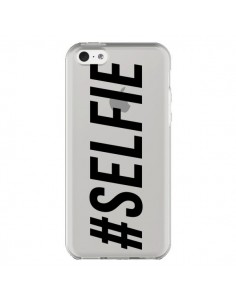 Coque iPhone 5C Hashtag Selfie Transparente - Jonathan Perez