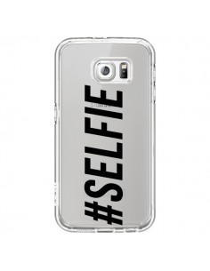 Coque Hashtag Selfie Transparente pour Samsung Galaxy S6...