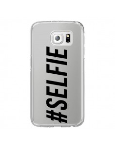 Coque Hashtag Selfie Transparente pour Samsung Galaxy S6...