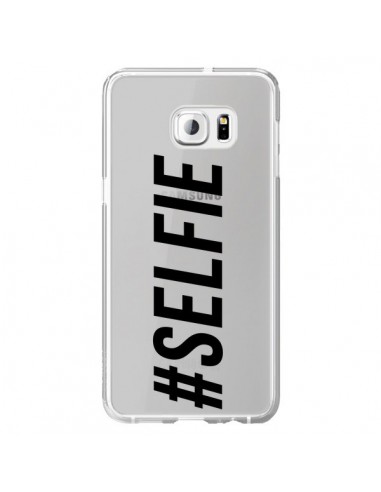 Coque Hashtag Selfie Transparente pour Samsung Galaxy S6 Edge Plus - Jonathan Perez