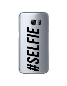 Coque Hashtag Selfie Transparente pour Samsung Galaxy S7...