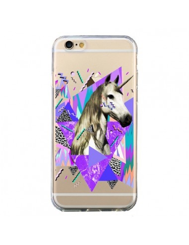 Coque iPhone 6 et 6S Licorne Unicorn Azteque Transparente - Kris Tate