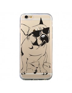 Coque iPhone 6 et 6S Chien Bulldog Dog Transparente -...