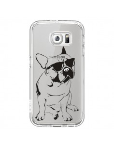 Coque Chien Bulldog Dog Transparente pour Samsung Galaxy...