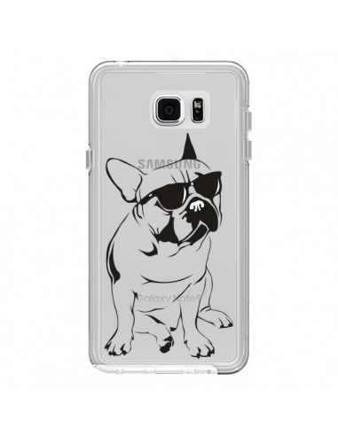 Coque Chien Bulldog Dog Transparente pour Samsung Galaxy Note 5 - Yohan B.