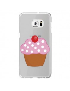 Coque Cupcake Cerise Transparente pour Samsung Galaxy S6...