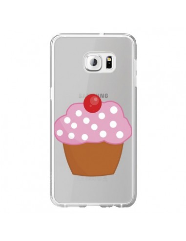 Coque Cupcake Cerise Transparente pour Samsung Galaxy S6 Edge Plus - Yohan B.