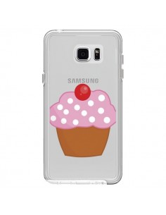 Coque Cupcake Cerise Transparente pour Samsung Galaxy...