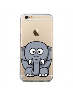 Coque iPhone 6 et 6S Elephant Animal Transparente - Yohan B.