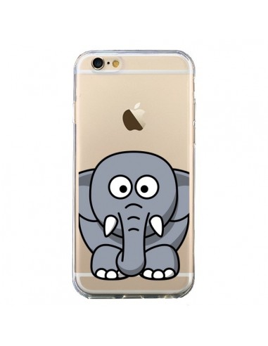 Coque iPhone 6 et 6S Elephant Animal Transparente - Yohan B.