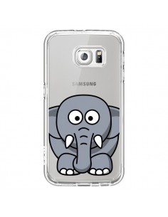 Coque Elephant Animal Transparente pour Samsung Galaxy S6...