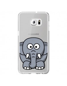 Coque Elephant Animal Transparente pour Samsung Galaxy S6...