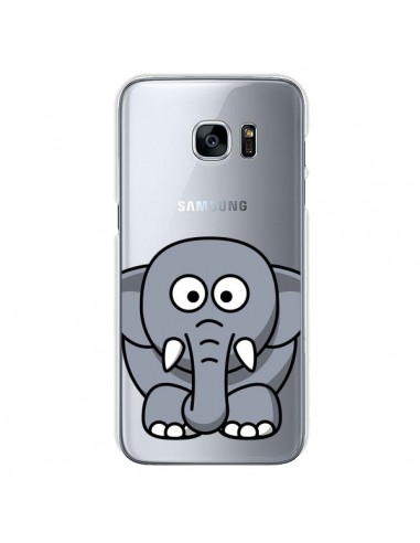 Coque Elephant Animal Transparente pour Samsung Galaxy S7 - Yohan B.