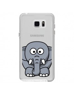 Coque Elephant Animal Transparente pour Samsung Galaxy...