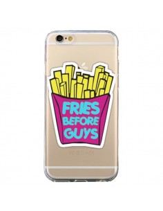 Coque iPhone 6 et 6S Fries Before Guys Transparente -...