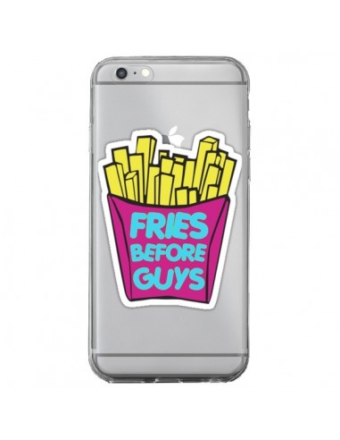 Coque iPhone 6 Plus et 6S Plus Fries Before Guys Transparente - Yohan B.