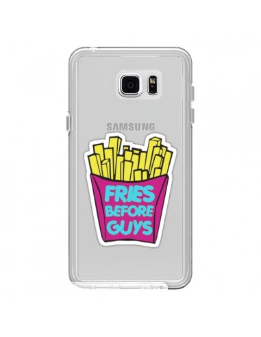 Coque Fries Before Guys Transparente pour Samsung Galaxy Note 5 - Yohan B.