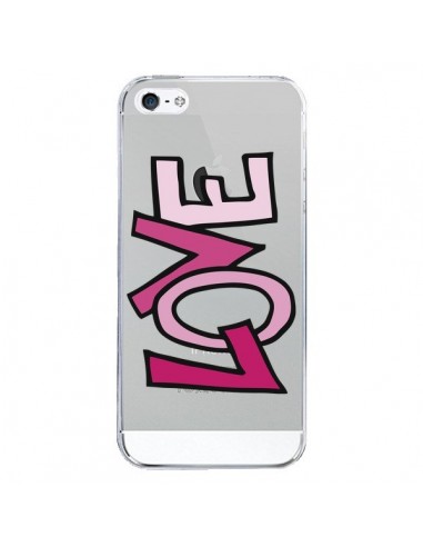 Coque iPhone 5/5S et SE Love Amour Transparente - Yohan B.