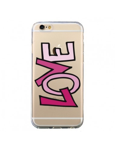Coque iPhone 6 et 6S Love Amour Transparente - Yohan B.