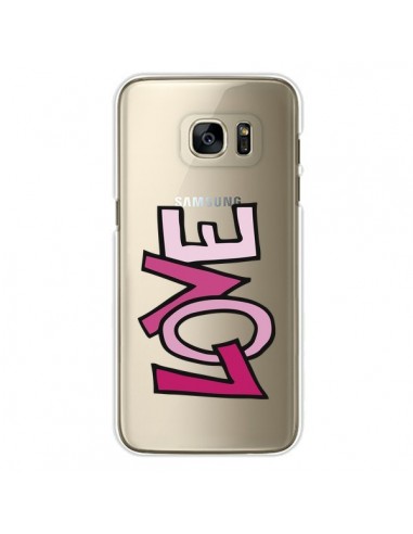 Coque Love Amour Transparente pour Samsung Galaxy S7 Edge - Yohan B.