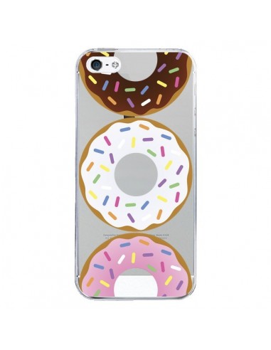 Coque iPhone 5/5S et SE Bagels Bonbons Transparente - Yohan B.