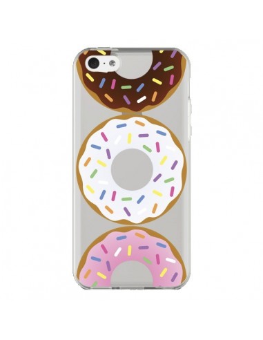 Coque iPhone 5C Bagels Bonbons Transparente - Yohan B.