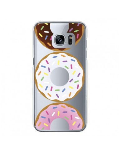 Coque Bagels Bonbons Transparente pour Samsung Galaxy S7 - Yohan B.
