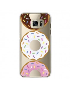 Coque Bagels Bonbons Transparente pour Samsung Galaxy S7...