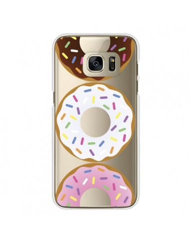Coque Bagels Bonbons Transparente pour Samsung Galaxy S7 Edge - Yohan B.
