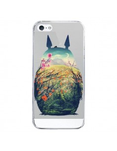 Coque iPhone 5/5S et SE Totoro Manga Comics Transparente...