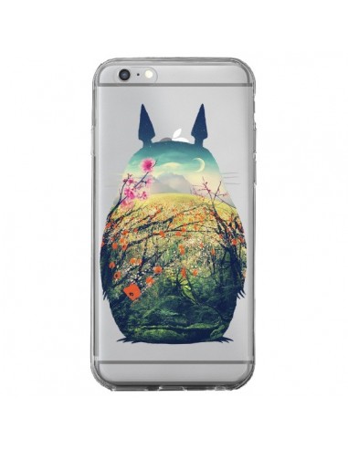 Coque iPhone 6 Plus et 6S Plus Totoro Manga Comics Transparente - Victor Vercesi