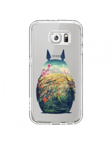 Coque Totoro Manga Comics Transparente pour Samsung Galaxy S6 - Victor Vercesi