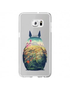 Coque Totoro Manga Comics Transparente pour Samsung...